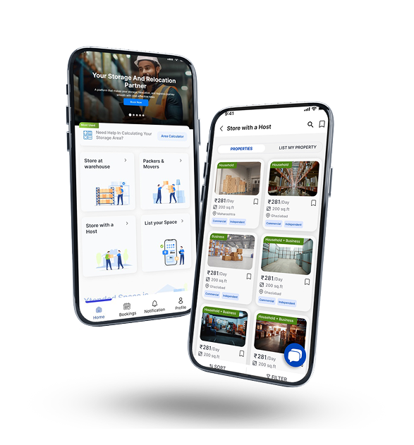 Xtended Space App Mockup